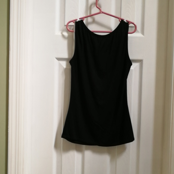 TANK TOP-BLACK EMBELLISHED SO PRETTY - Picture 4 of 4